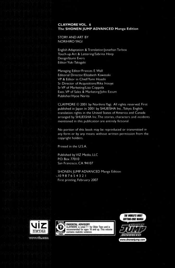 Read Claymore en Manga Online