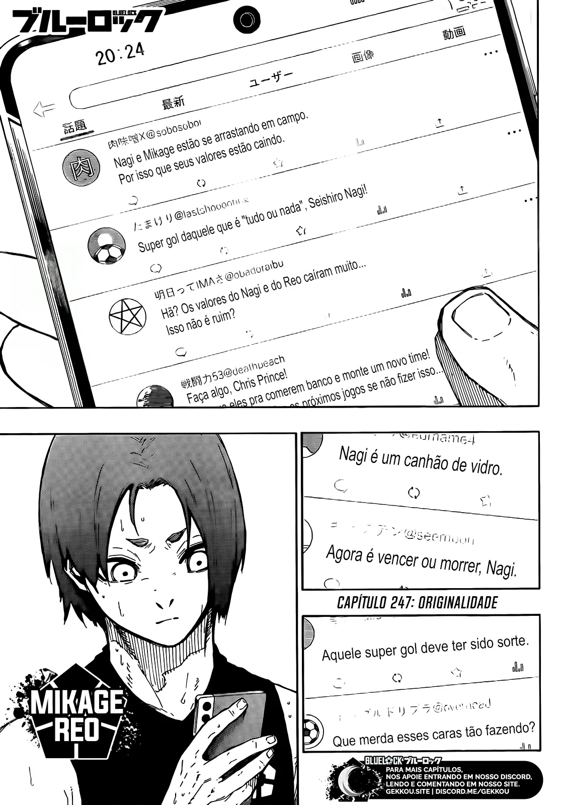 Read Blue Lock BR Manga Online