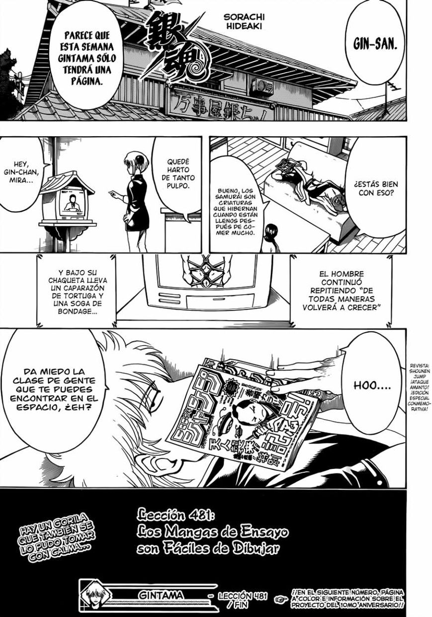 Read Gintama es Manga Online